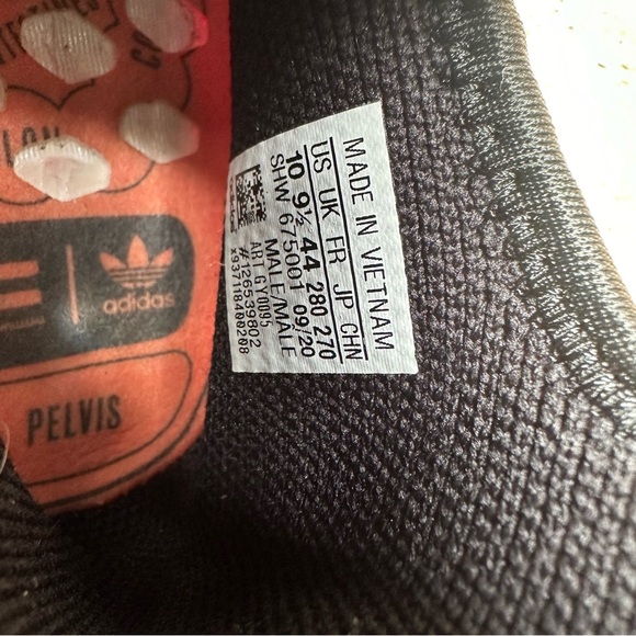 adidas Pharrell NMD Human Race orange neon comfortable streetwear minimalist - Picture 3 of 6